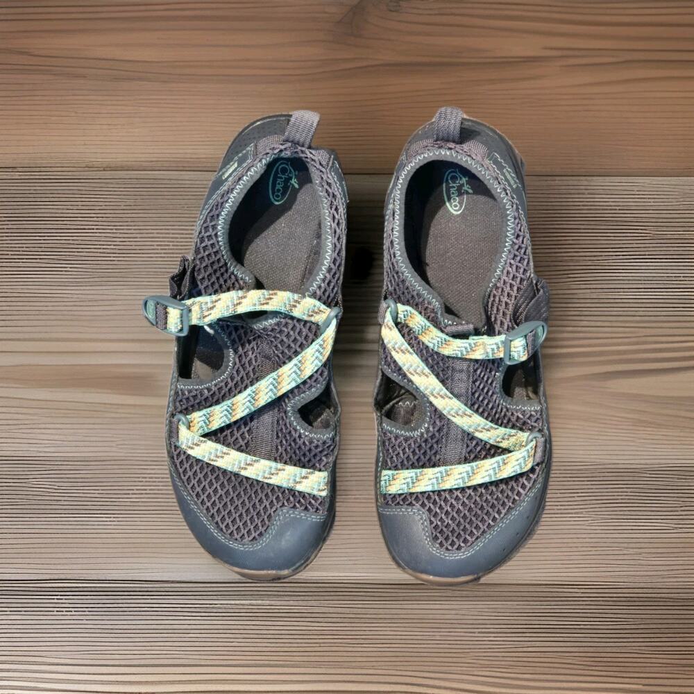 Chaco Odyssey Water Shoes Kids Unisex Junior Size‎ 6 Navy Blue